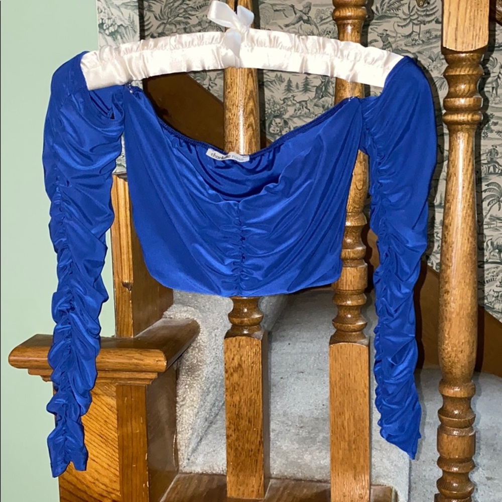 4 for $20 👑 NWOT Royal Blue Off Shoulder